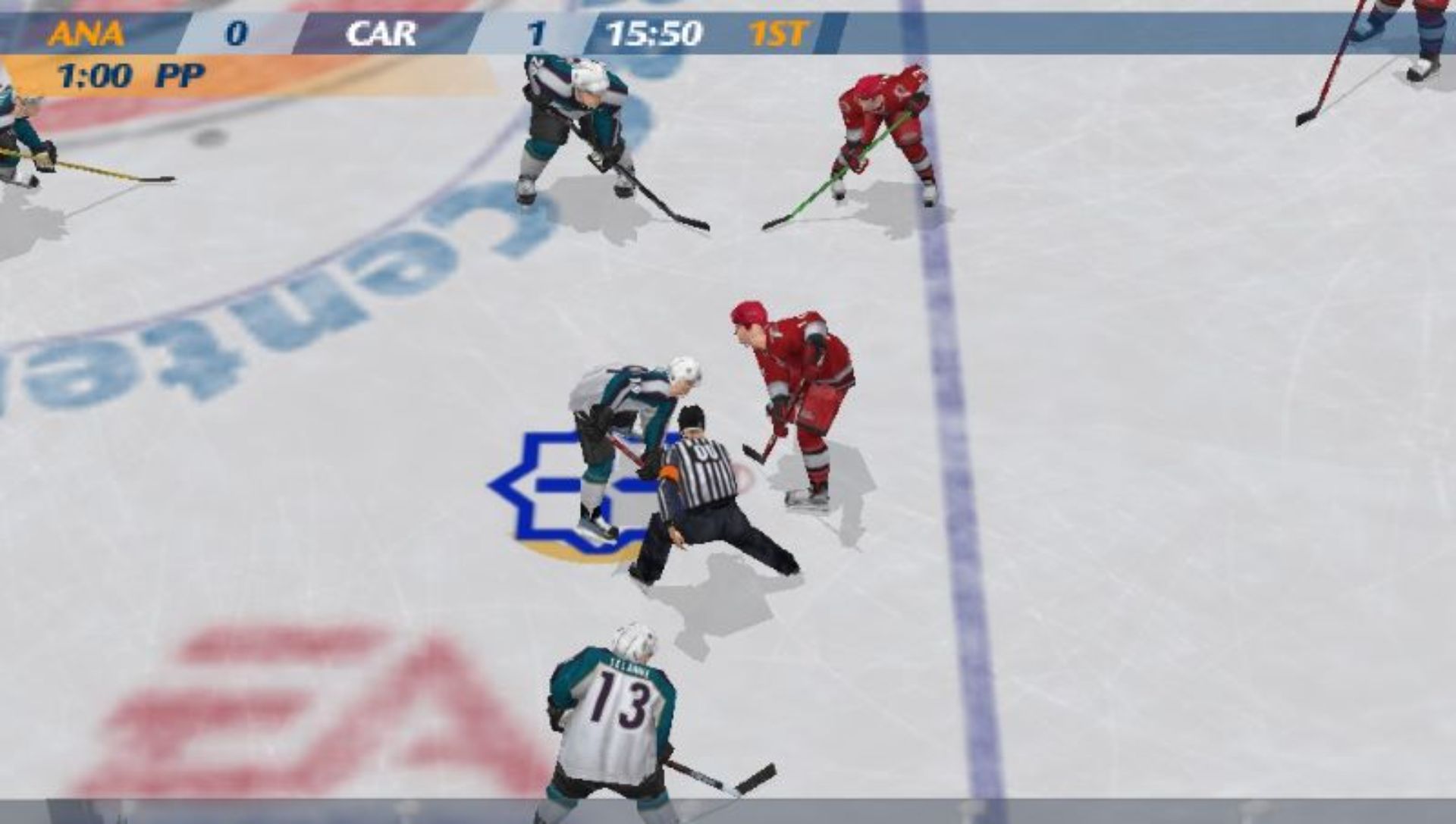 NHL冰球07PSP游戏截图第10张