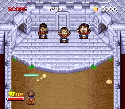 打砖块战士：吱喳猫SFC游戏截图第5张