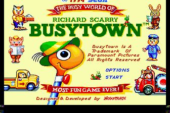 理查德斯卡里的繁忙小镇MD游戏截图第1张