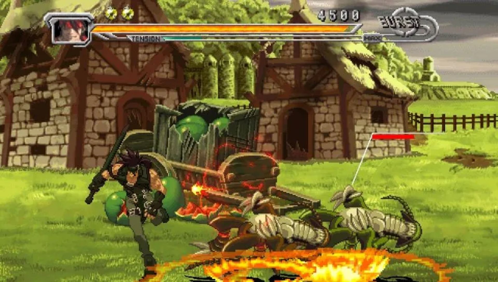 罪恶装备：审判PSP游戏截图第5张