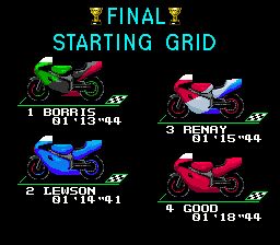 GP-1重型机车赛1SFC游戏截图第15张