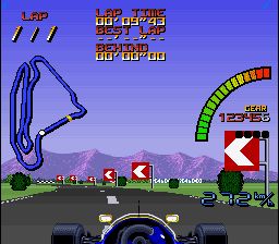 尼格尔曼塞尔F1挑战SFC游戏截图第8张