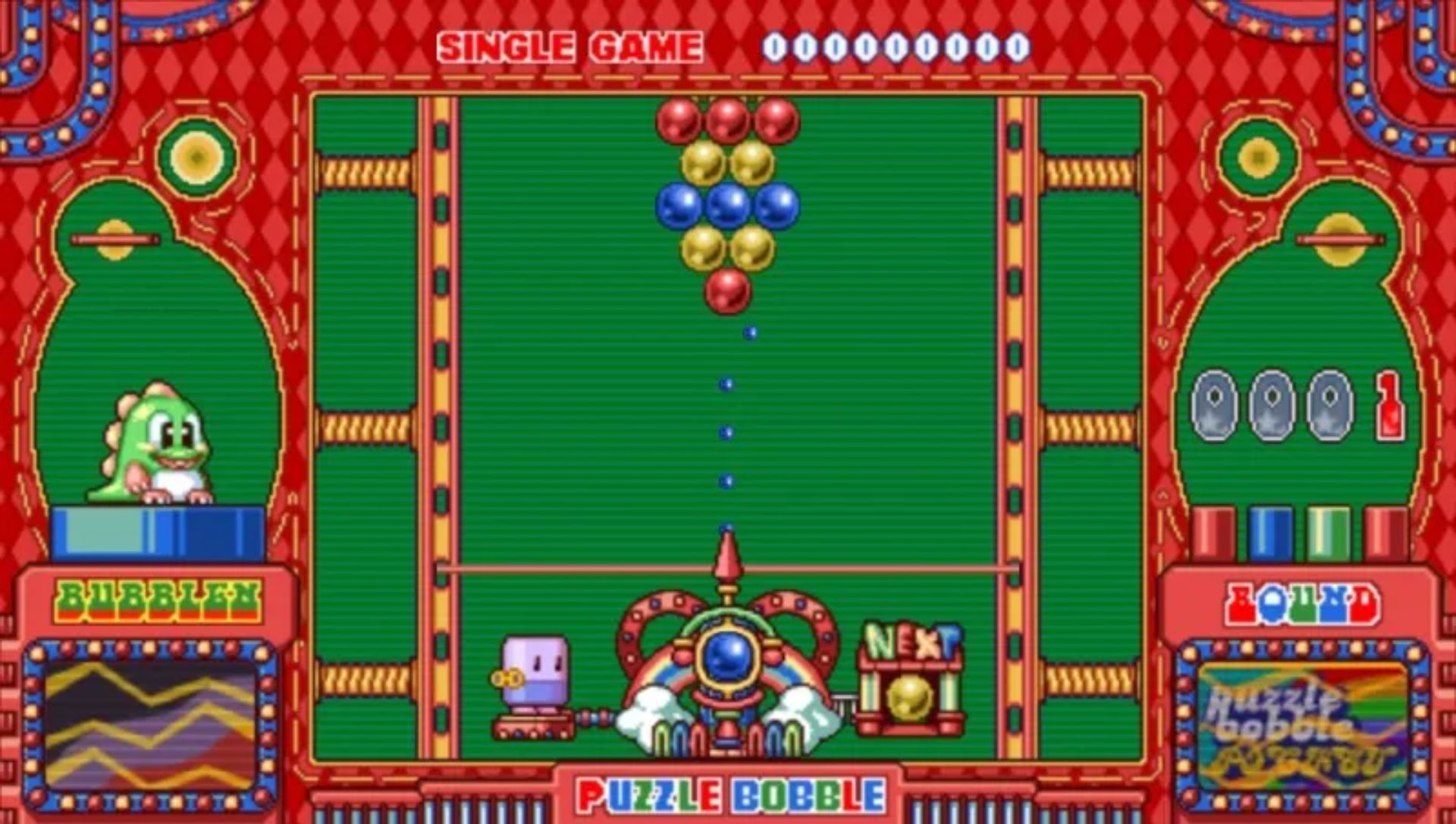 泡泡龙：口袋版PSP游戏截图第2张