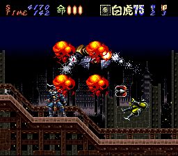 修罗战士：钢SFC游戏截图第13张