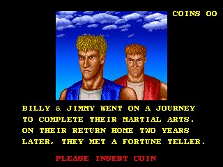 双截龙3：罗塞塔之石街机游戏截图第2张