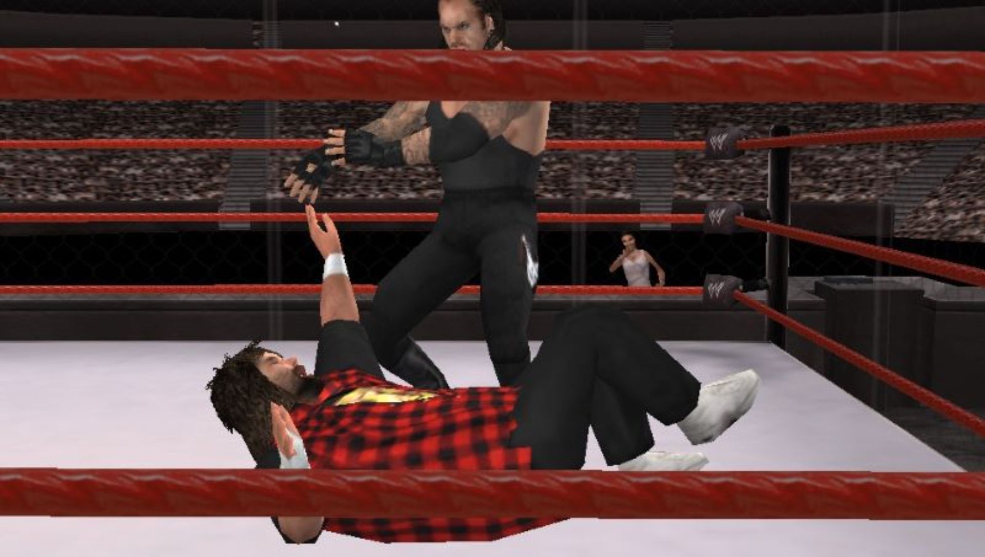 世界摔跤联盟2008PSP游戏截图第9张