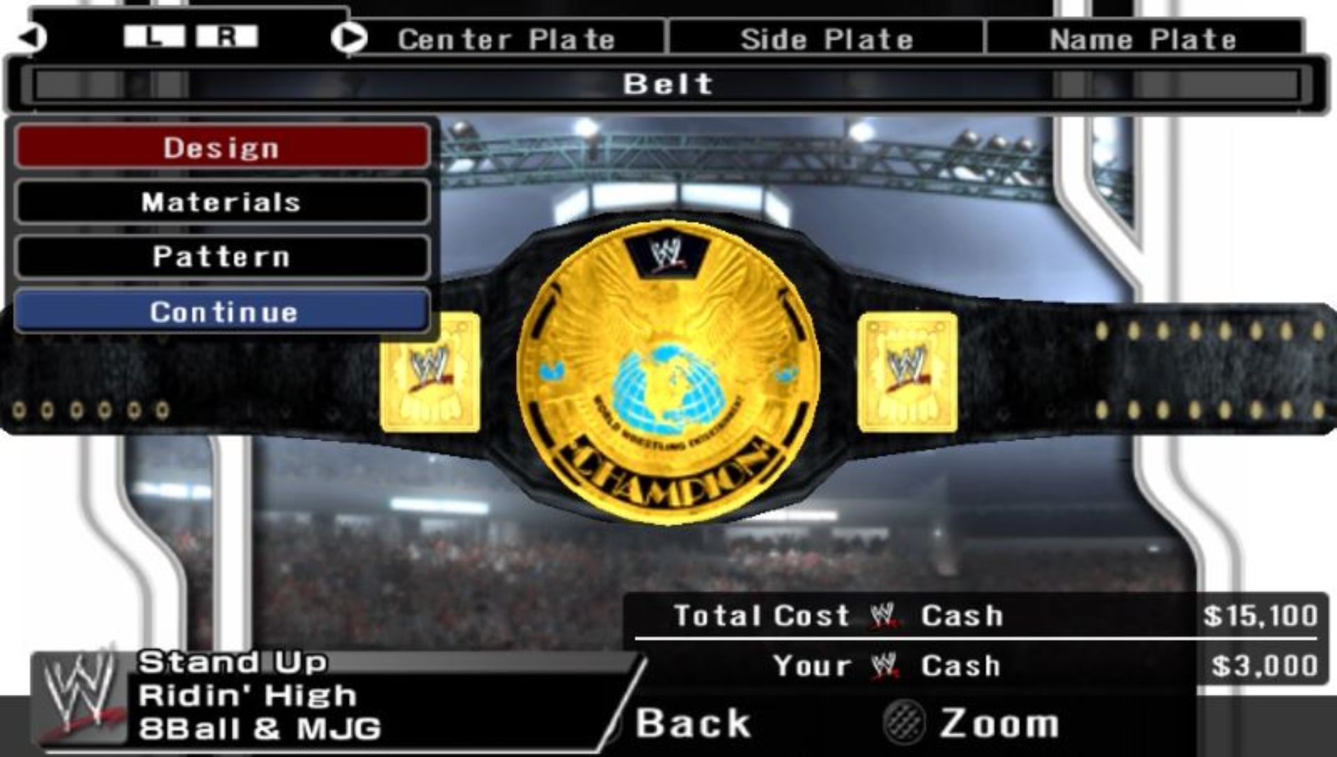 世界摔跤联盟2008PSP游戏截图第6张