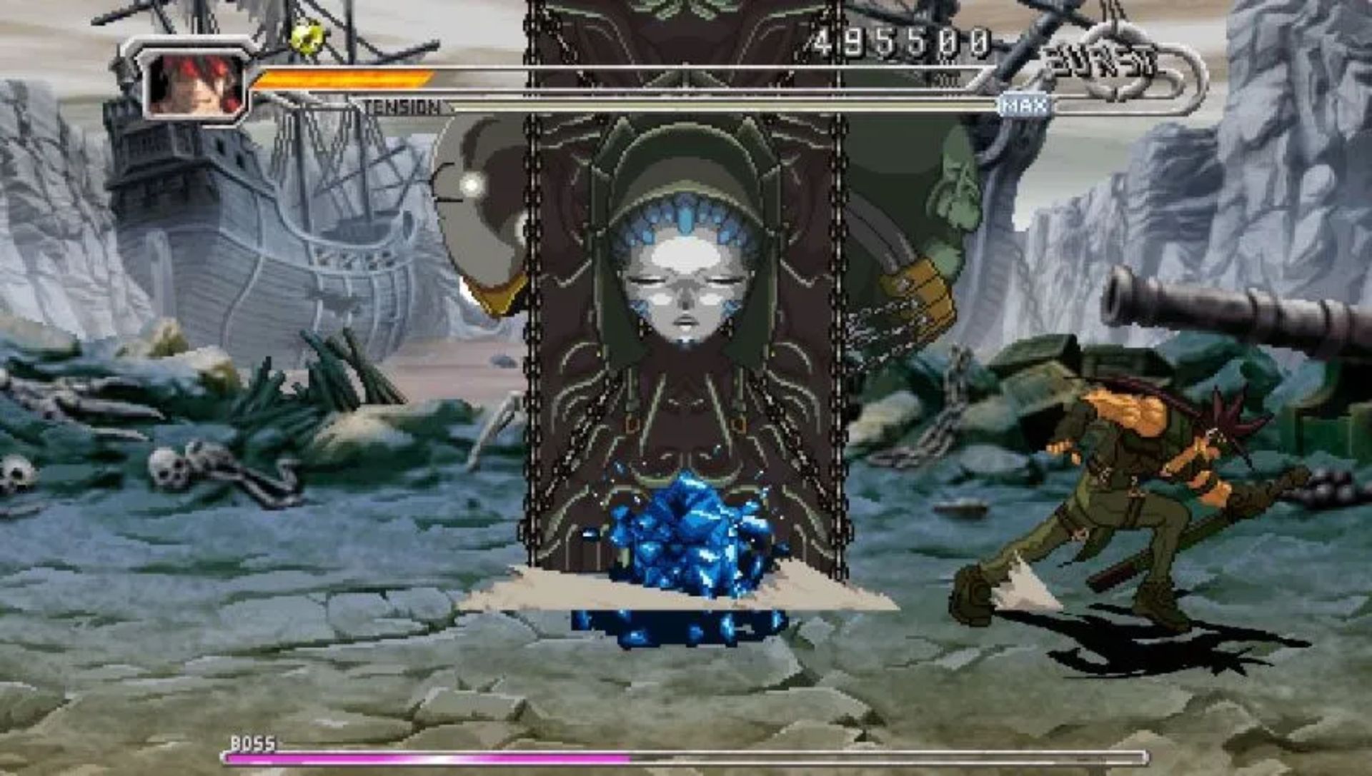 罪恶装备：审判PSP游戏截图第17张