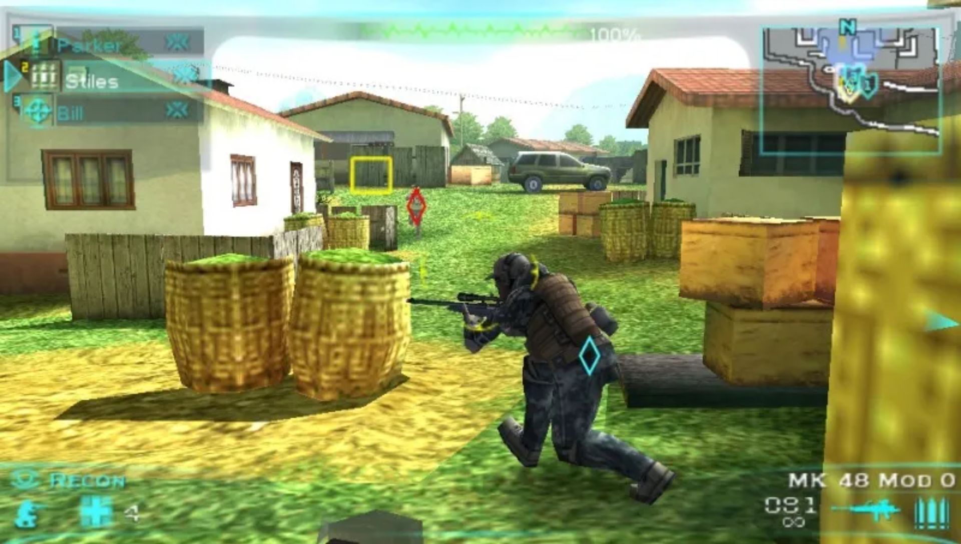 幽灵行动：猎食者PSP游戏截图第8张