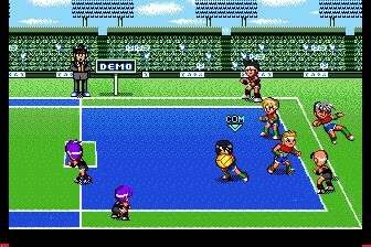 炎之斗球儿：躲避球弹平MD游戏截图第12张