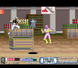 恐龙战队：电影版SFC游戏截图第14张