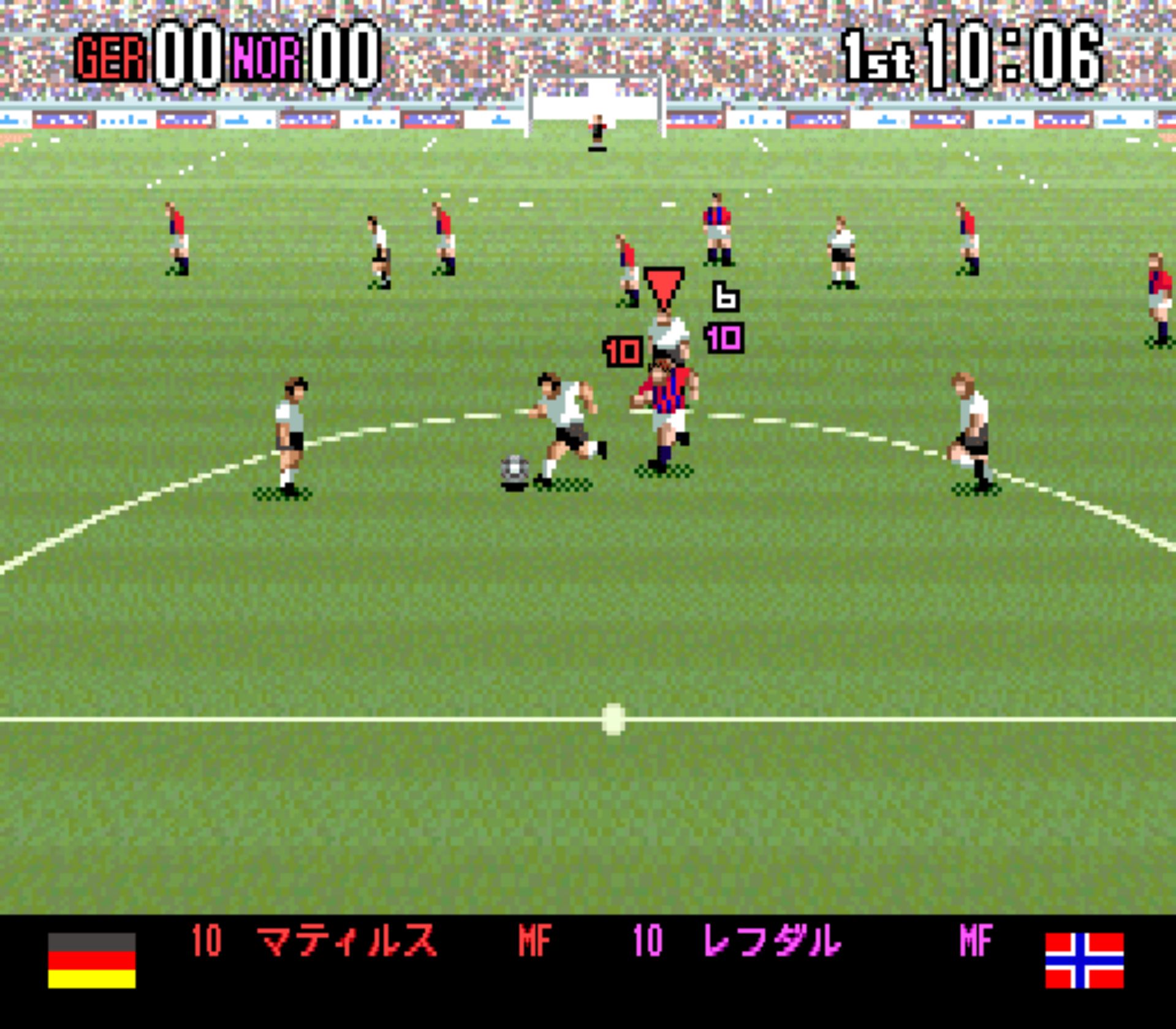 超统构足球94SFC游戏截图第13张