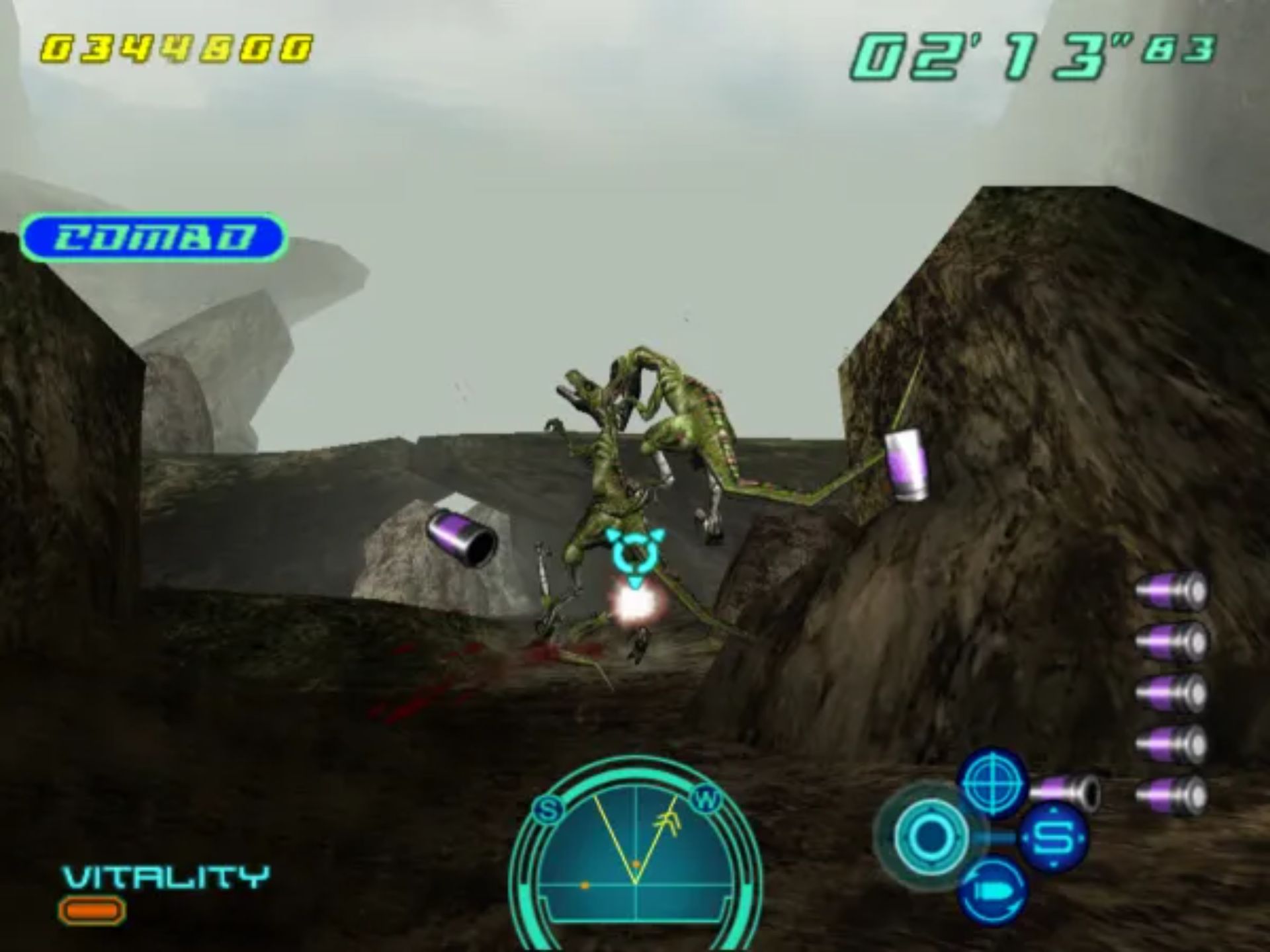 枪下游魂3／枪之危机3：恐龙危机PS2游戏截图第8张