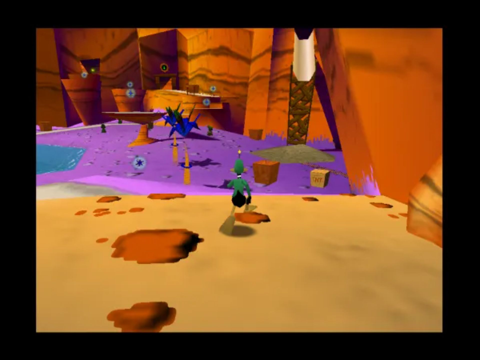 道奇鸭火星历险记N64游戏截图第10张