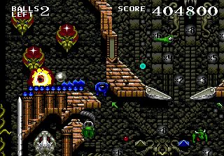 死亡弹球台2／龙之弹珠MD游戏截图第7张