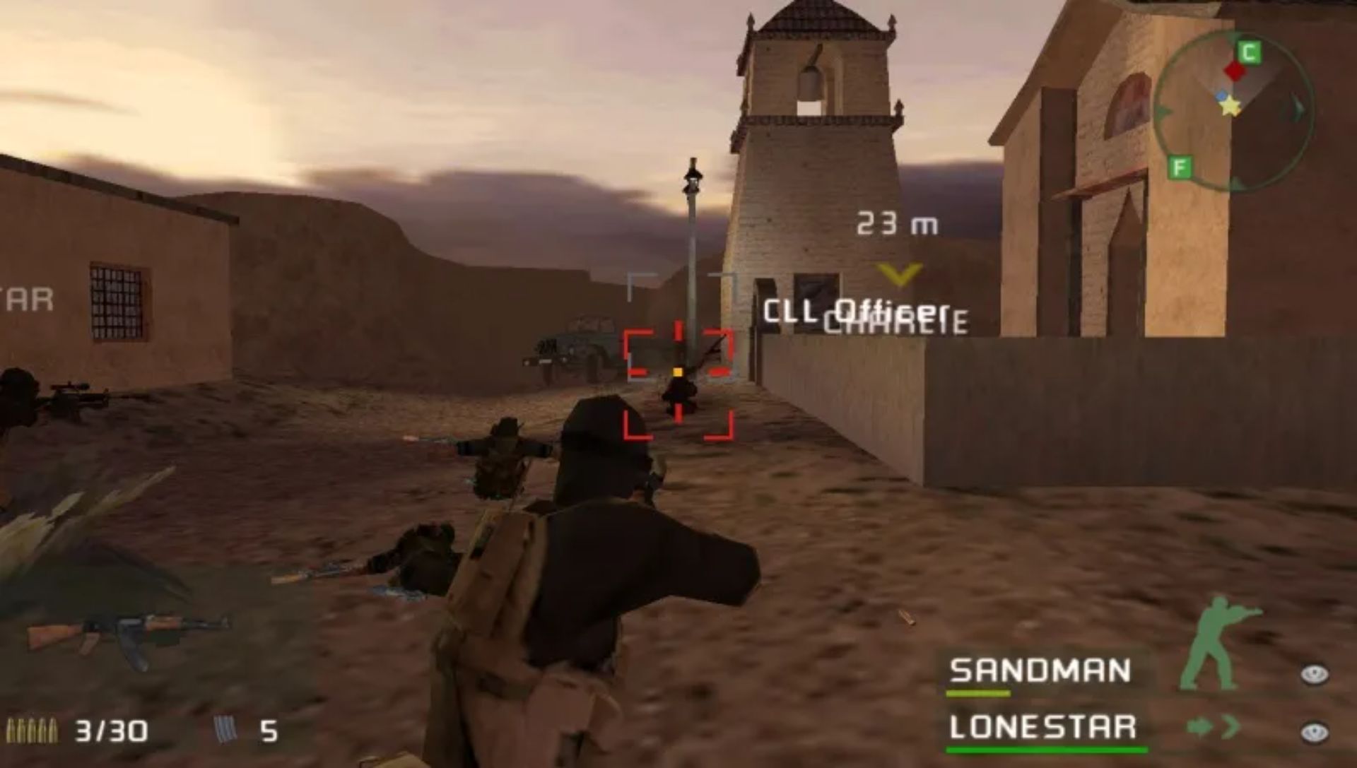 海豹突击队：火线小组1PSP游戏截图第10张