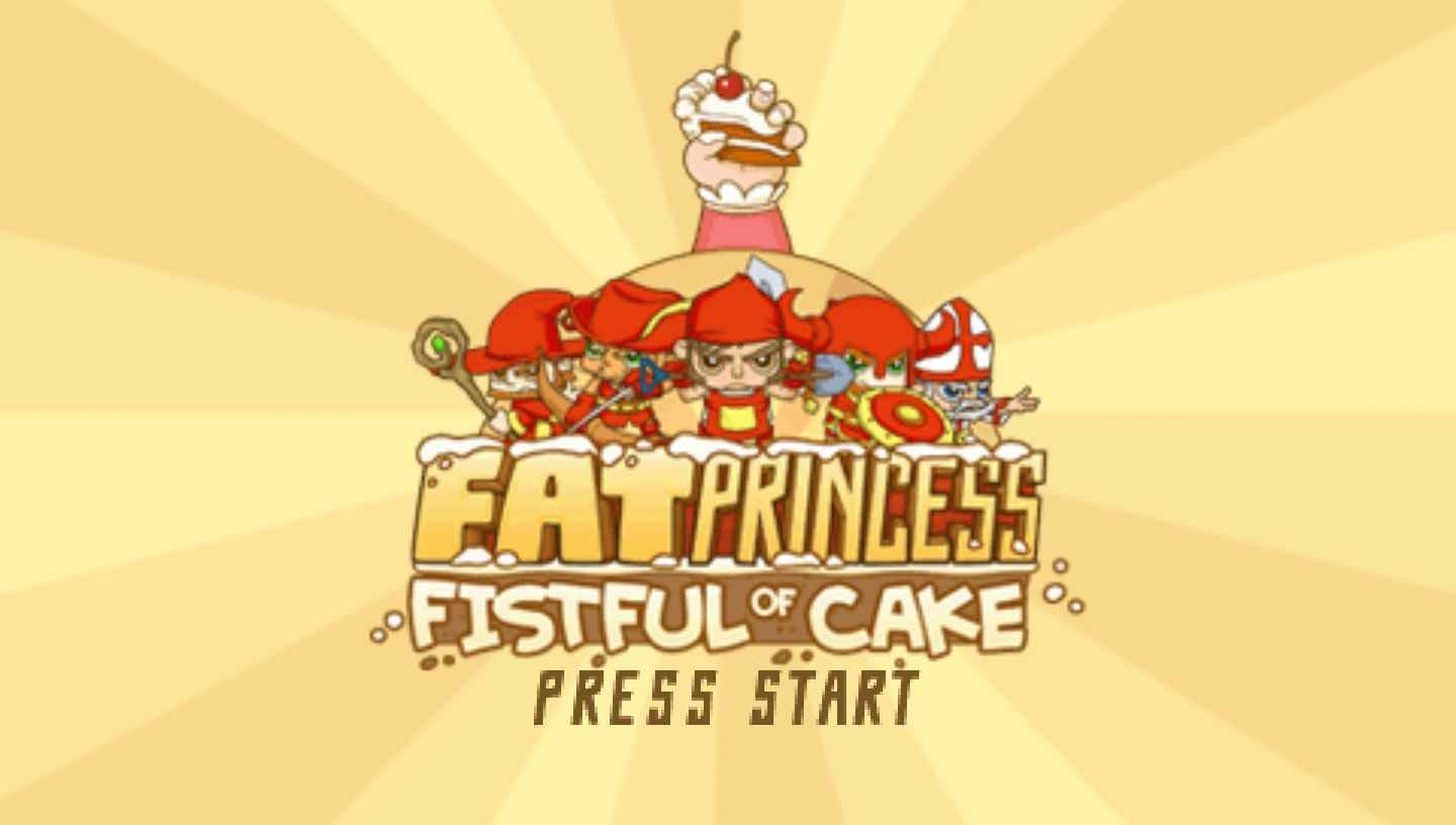 肥肥公主大救援：蛋糕成堆PSP游戏截图第1张