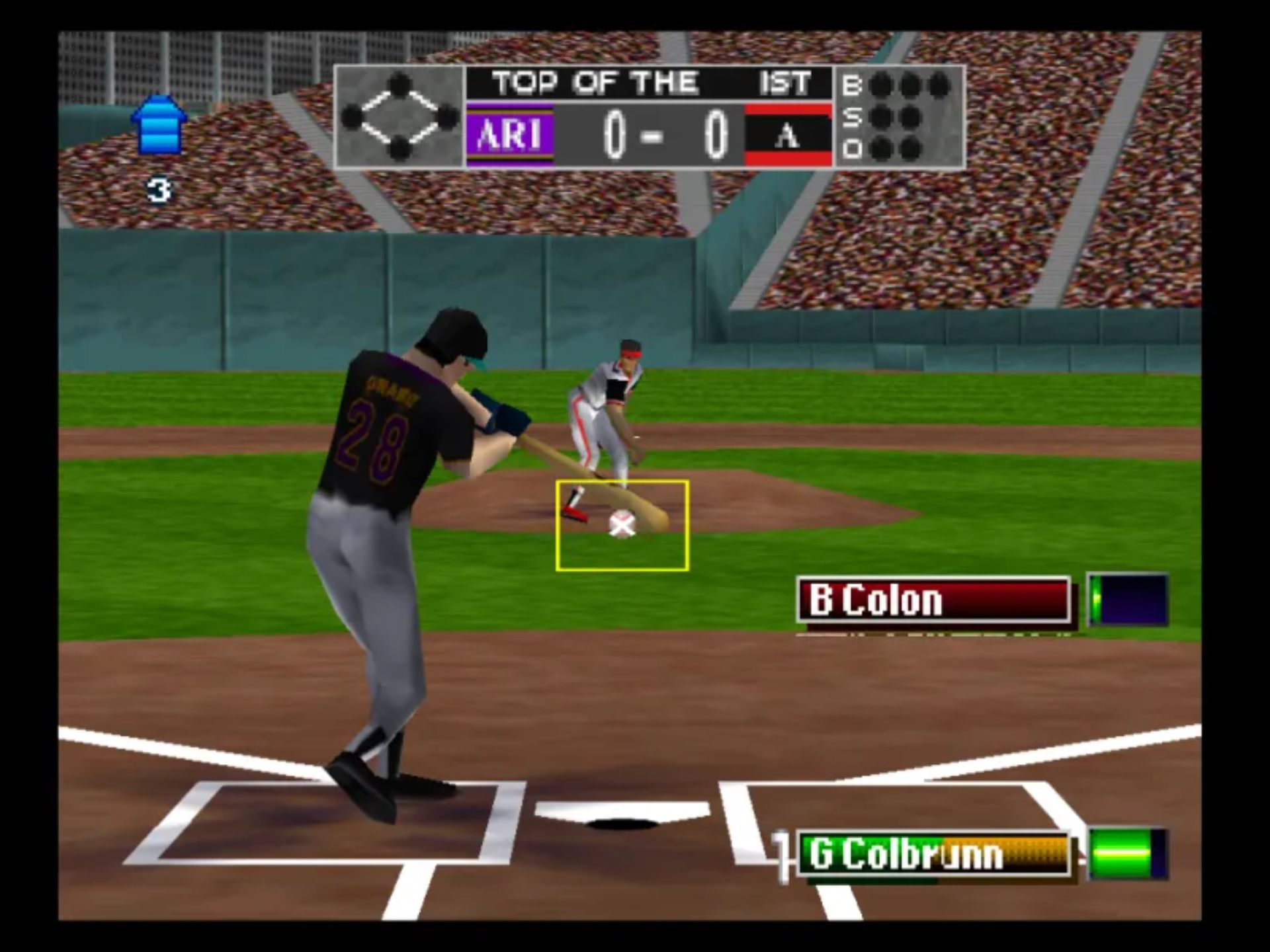 绝境棒球N64游戏截图第10张