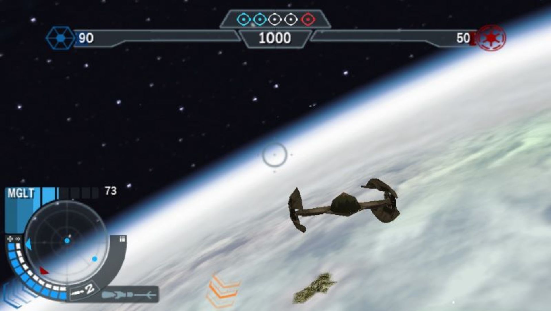 星球大战：前线（精英舰队）PSP游戏截图第9张