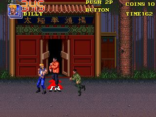 双截龙3：罗塞塔之石街机游戏截图第17张