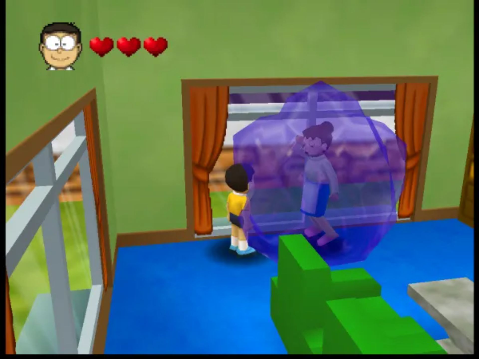 哆啦A梦3：野比太町大营救N64游戏截图第9张