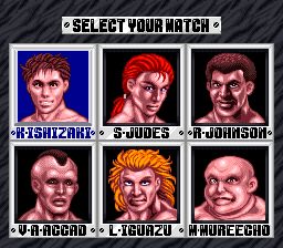 鬼冢胜也超拟真拳击：真斗拳王传说SFC游戏截图第3张