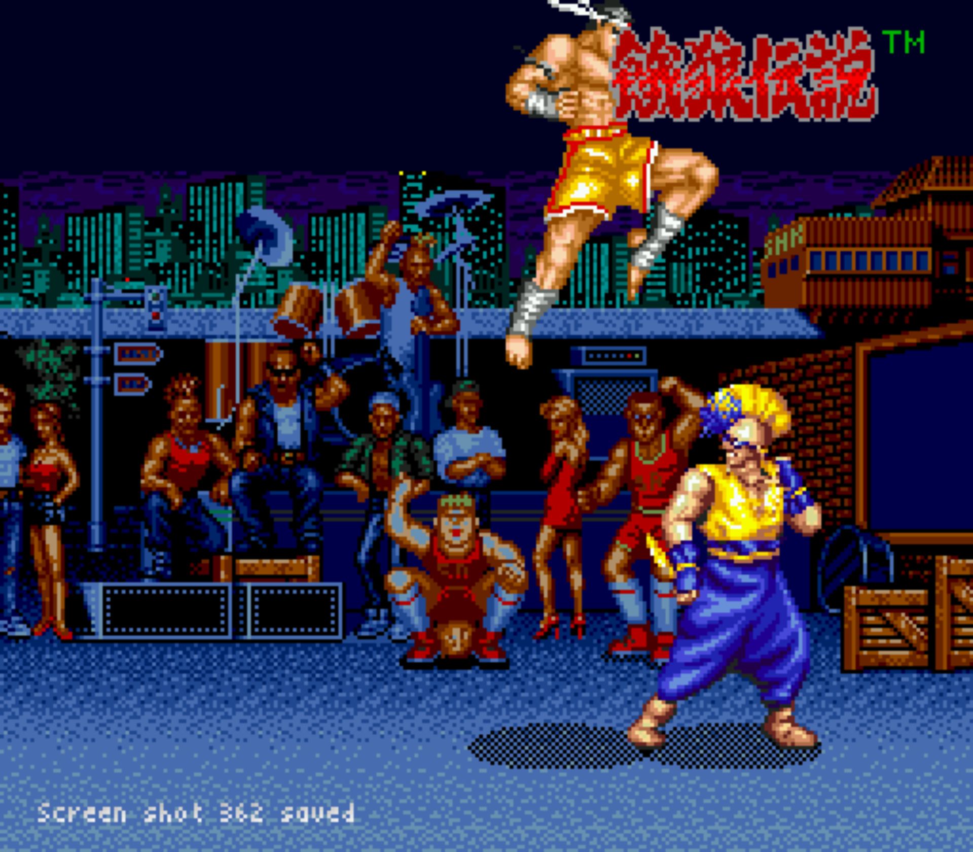 饿狼传说1：宿命之战MD游戏截图第19张