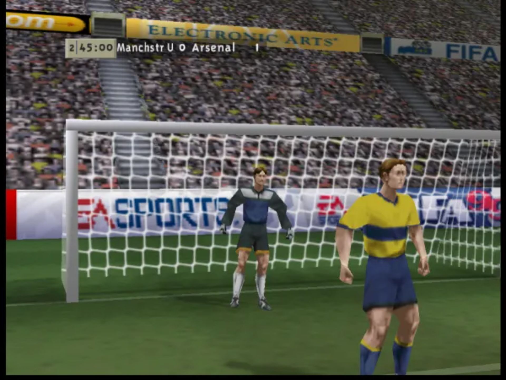 FIFA足球99N64游戏截图第22张