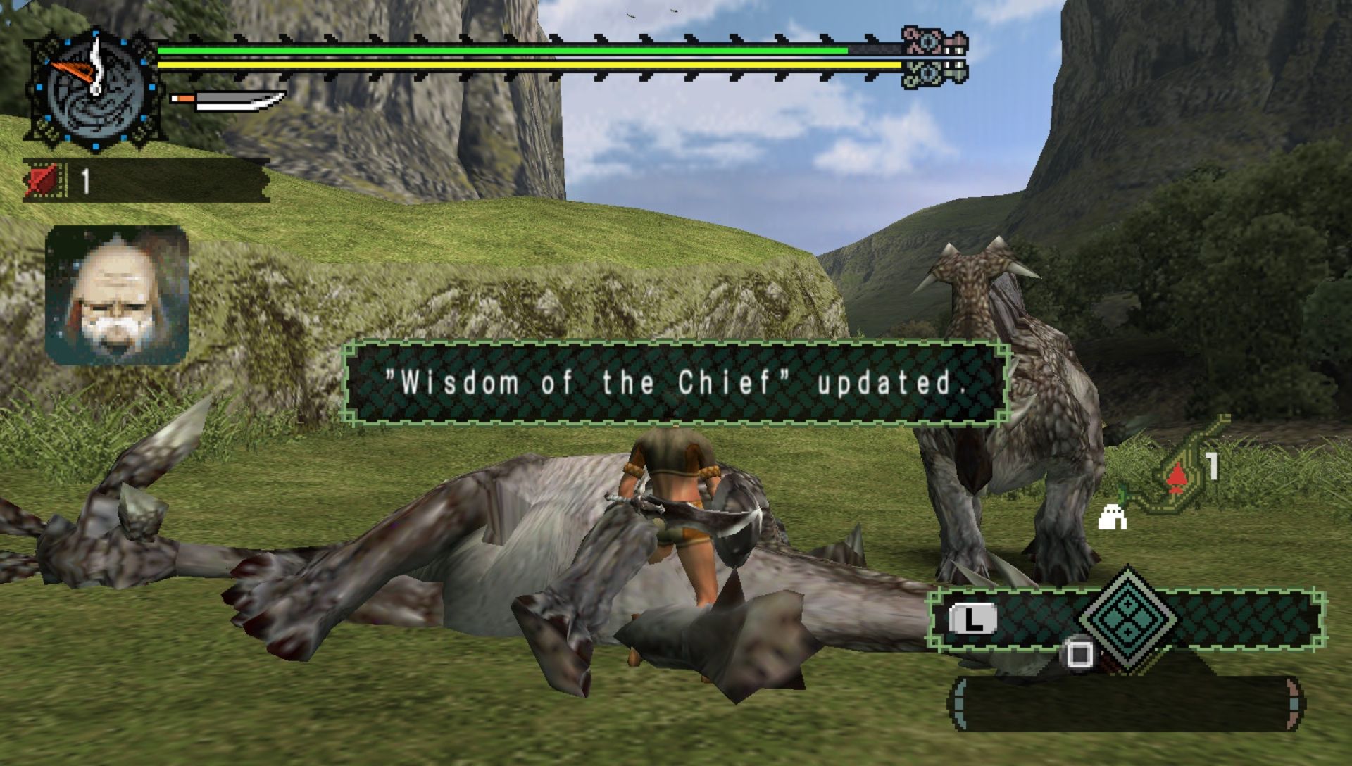 怪物猎人1：携带版PSP游戏截图第11张