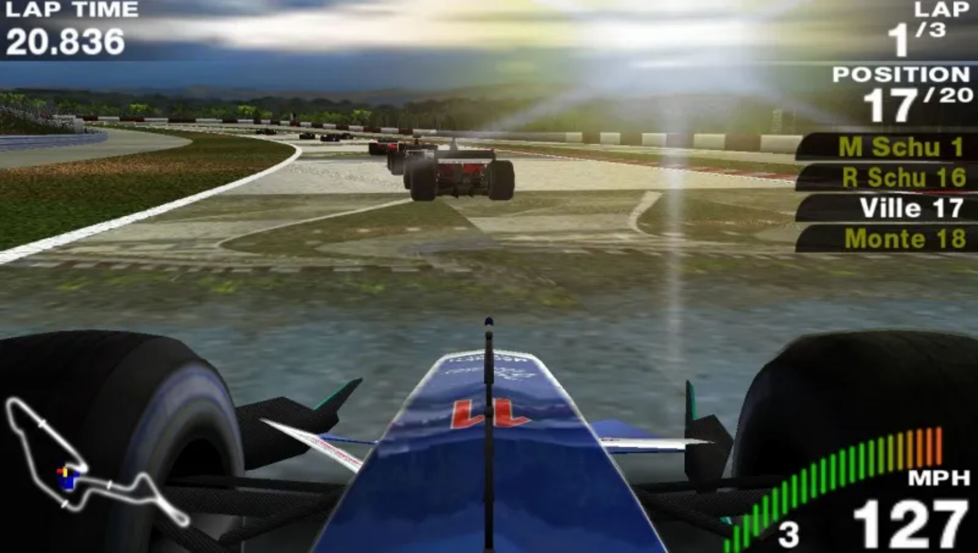 F1格兰披治大赛2005PSP游戏截图第5张