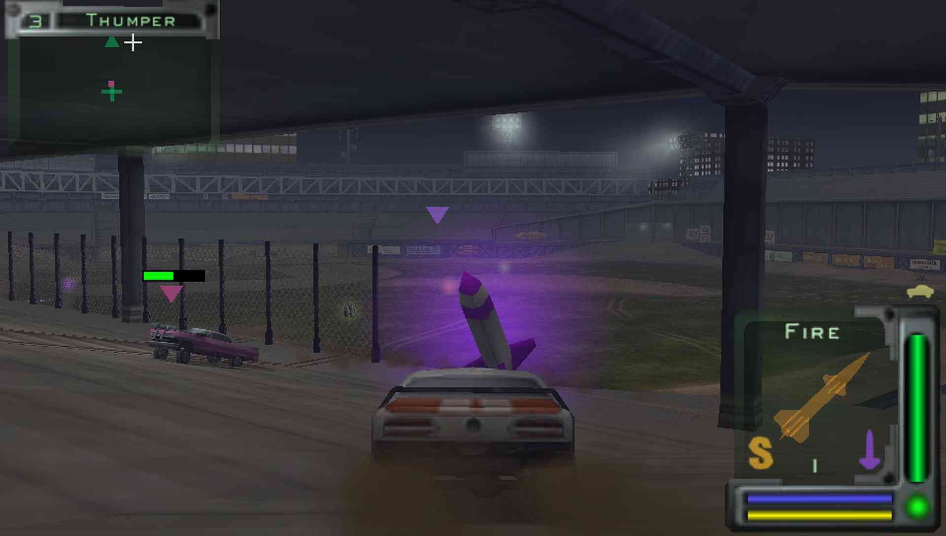 烈火战车：勇往直前PSP游戏截图第9张