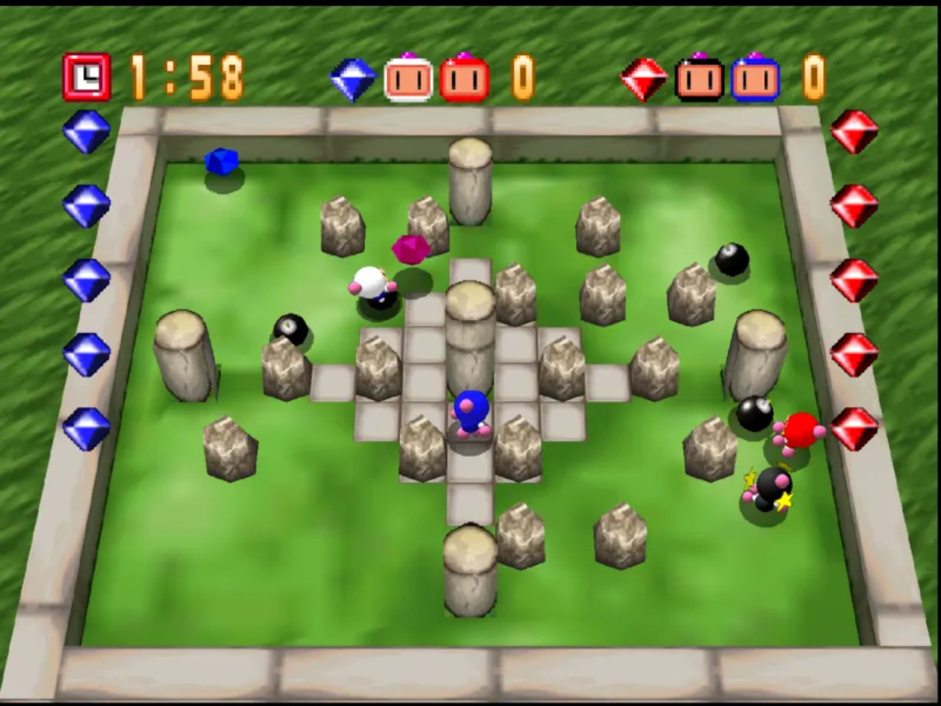 爆：炸弹人N64游戏截图第20张