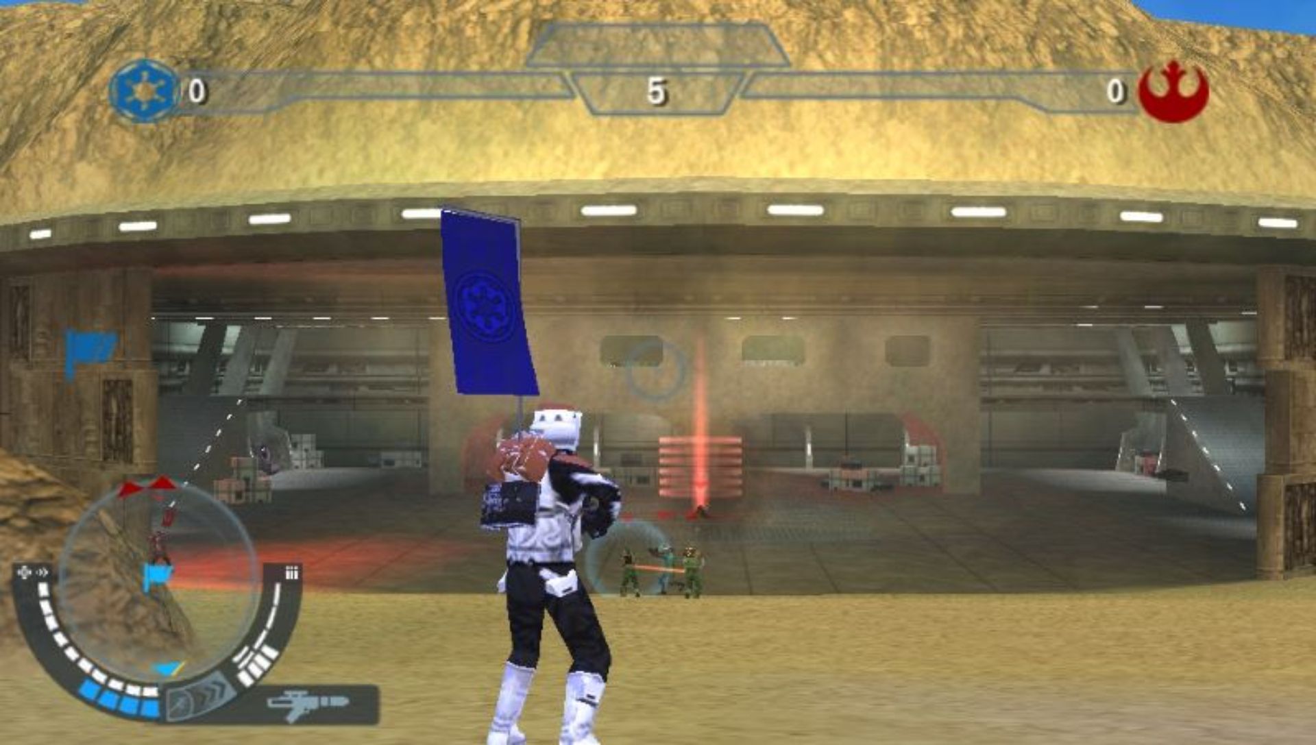 星球大战：前线（精英舰队）PSP游戏截图第6张