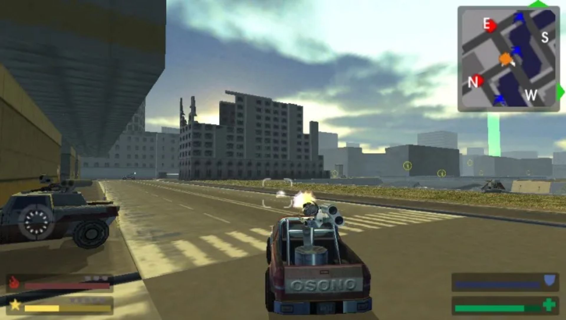 火爆赛车PSP游戏截图第6张