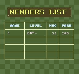 芹泽信雄的高尔夫／机器人高尔夫SFC游戏截图第9张