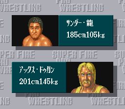 超级热血摔角世界1SFC游戏截图第3张