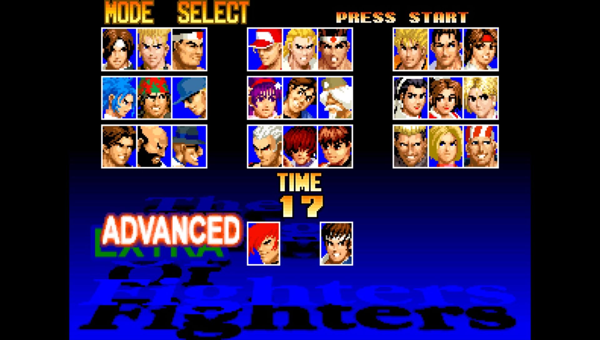 格斗之王合集：大蛇传说PSP游戏截图第2张