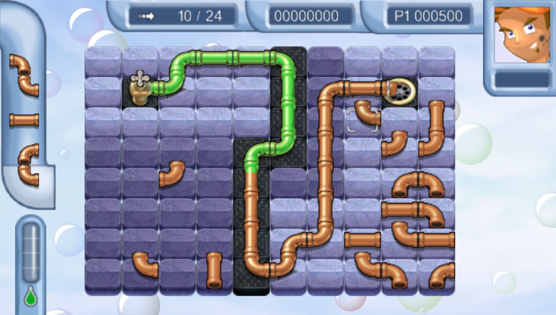疯狂水管工PSP游戏截图第7张