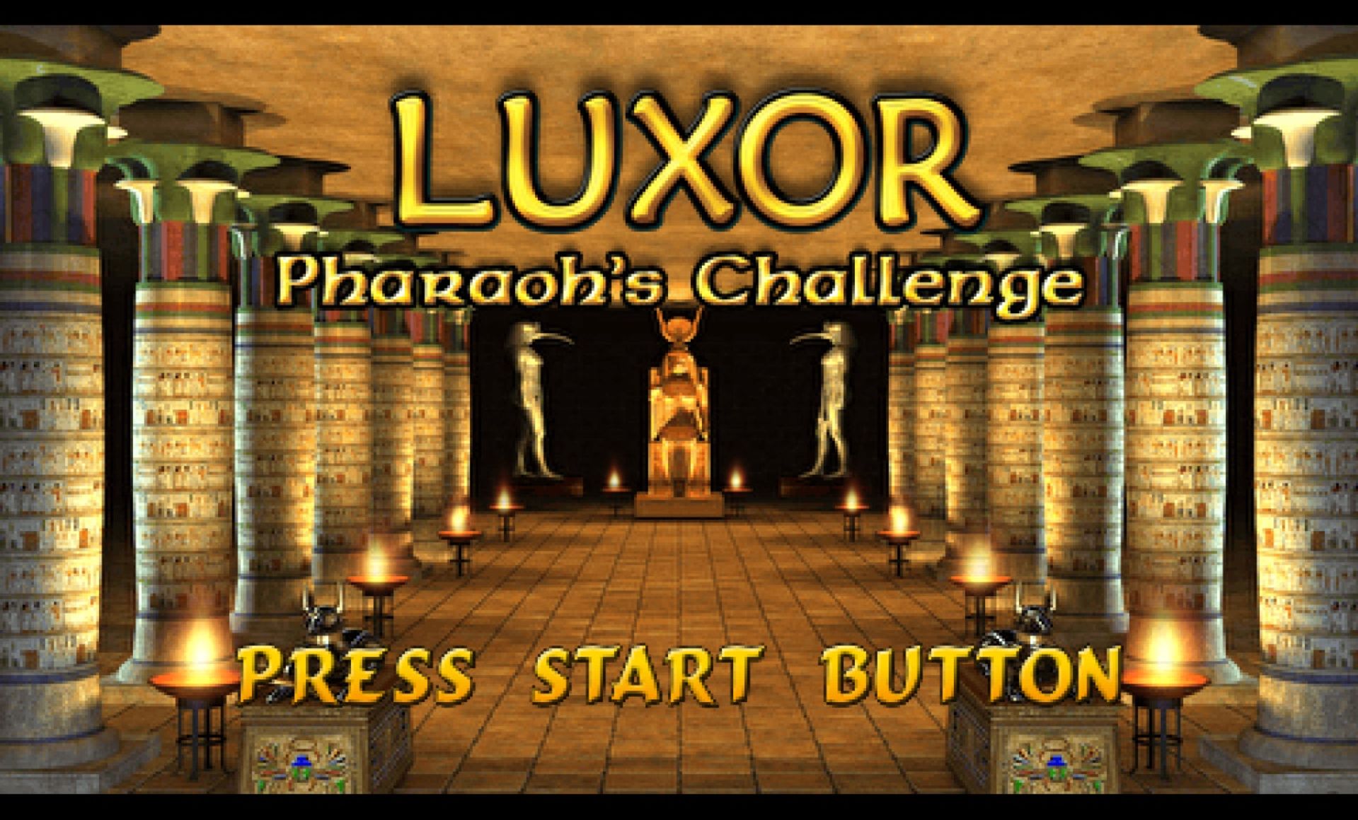 埃及祖玛：法老王的挑战PSP游戏截图第2张