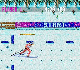 1994年利勒哈默尔冬季奥运会SFC游戏截图第16张