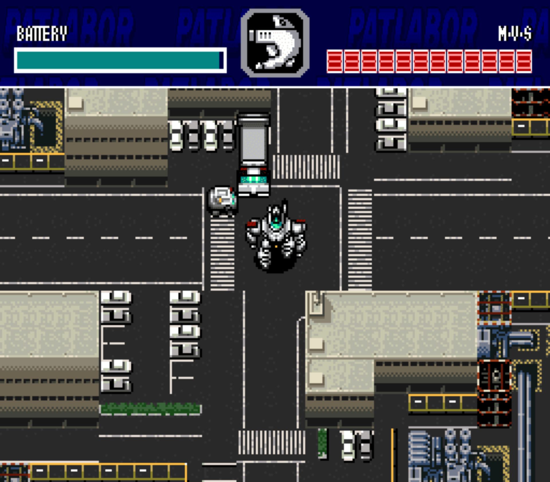 机动警察SFC游戏截图第24张