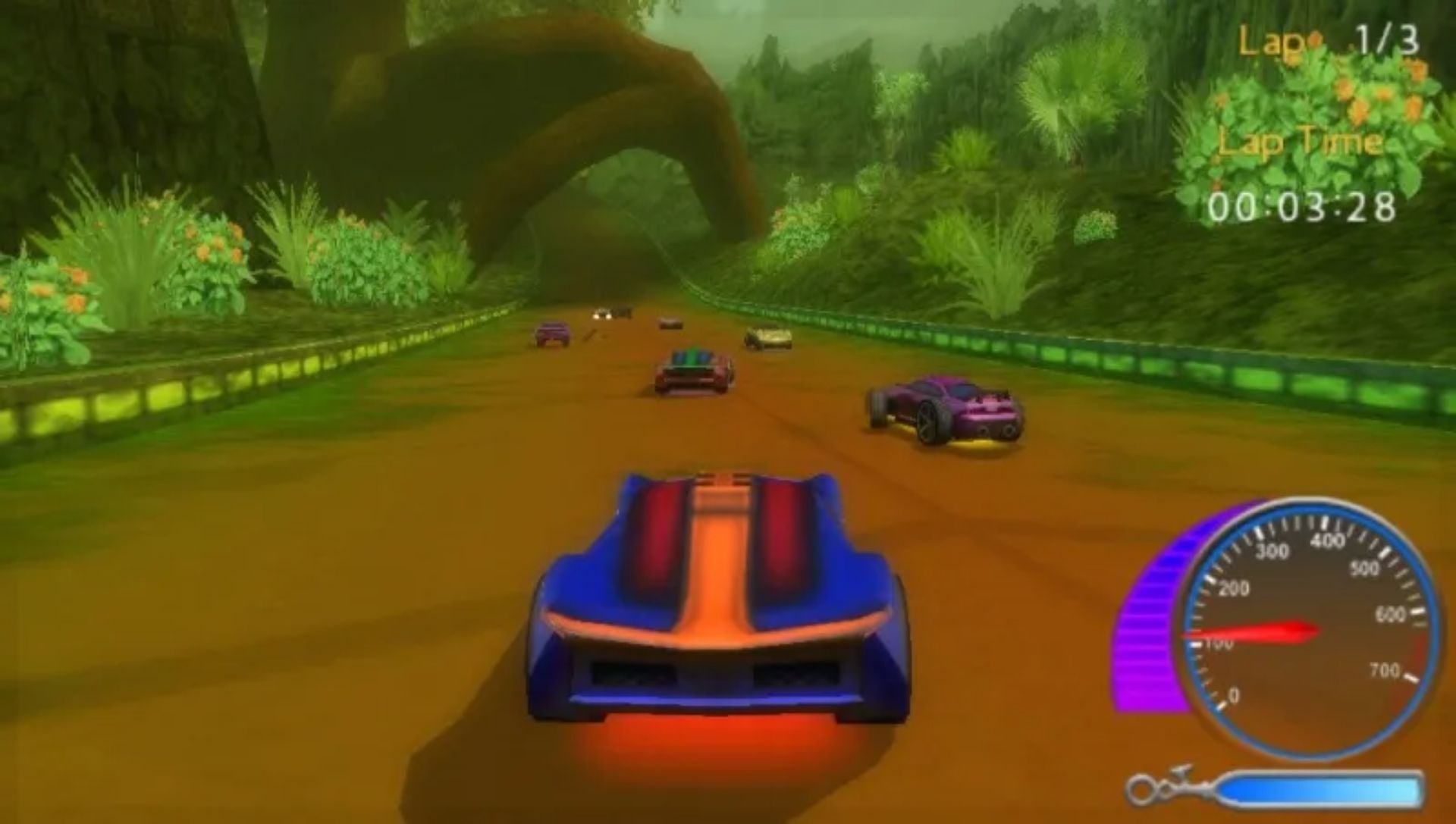 风火轮终极赛车PSP游戏截图第14张