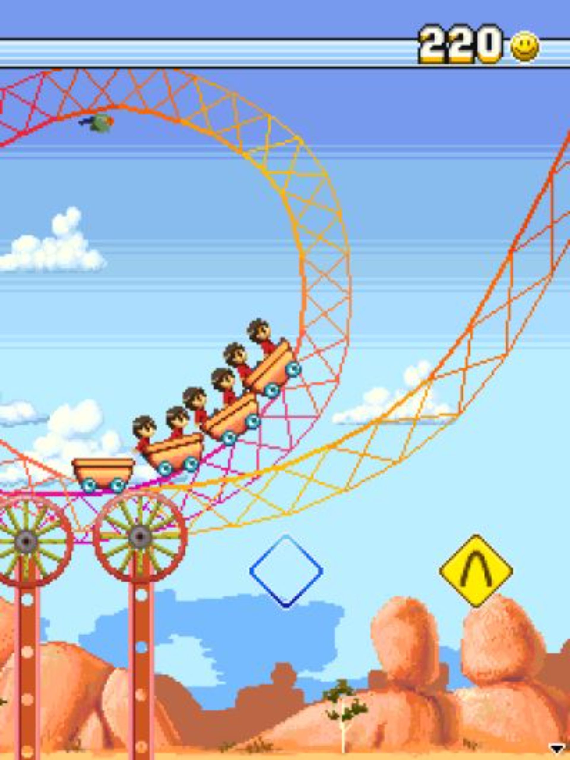 疯狂过山车Java游戏截图第7张
