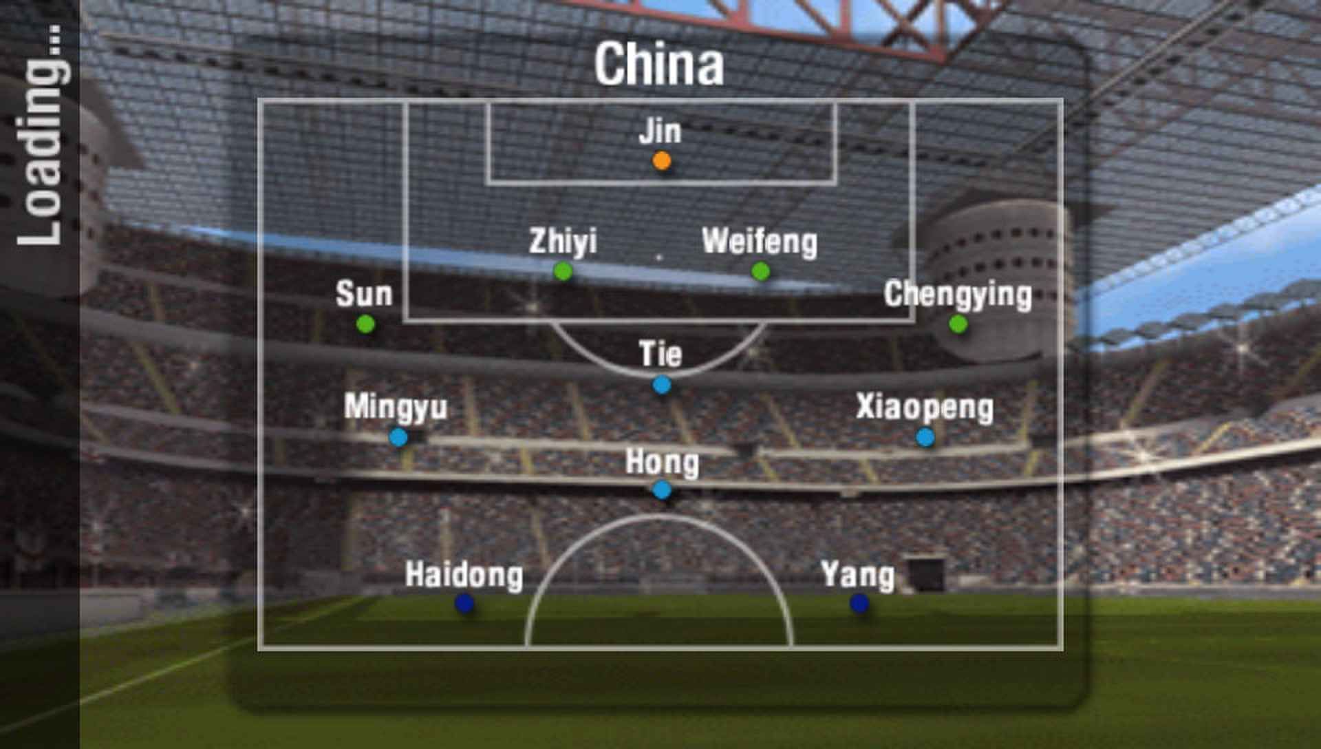 世界足球巡回赛PSP游戏截图第4张