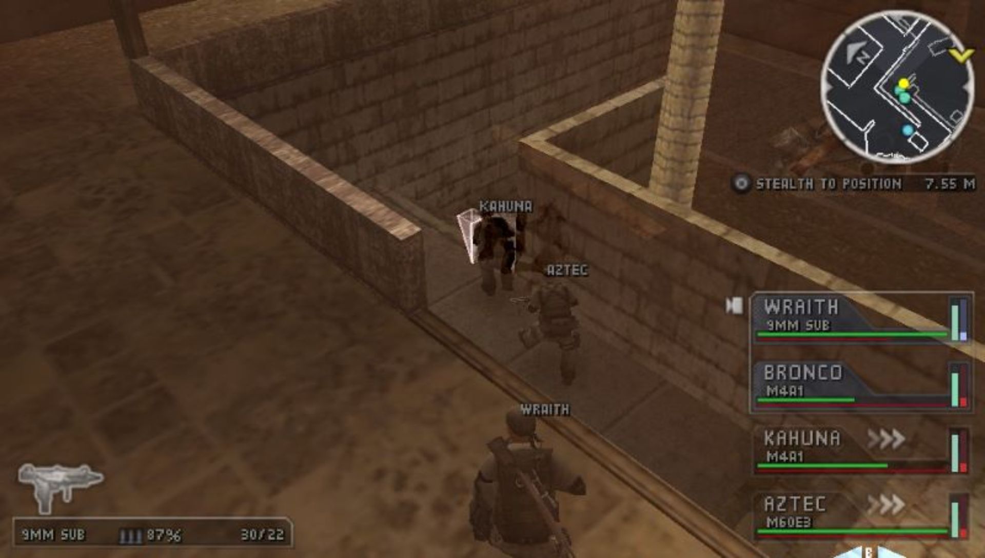 海豹突击队：战术打击PSP游戏截图第19张