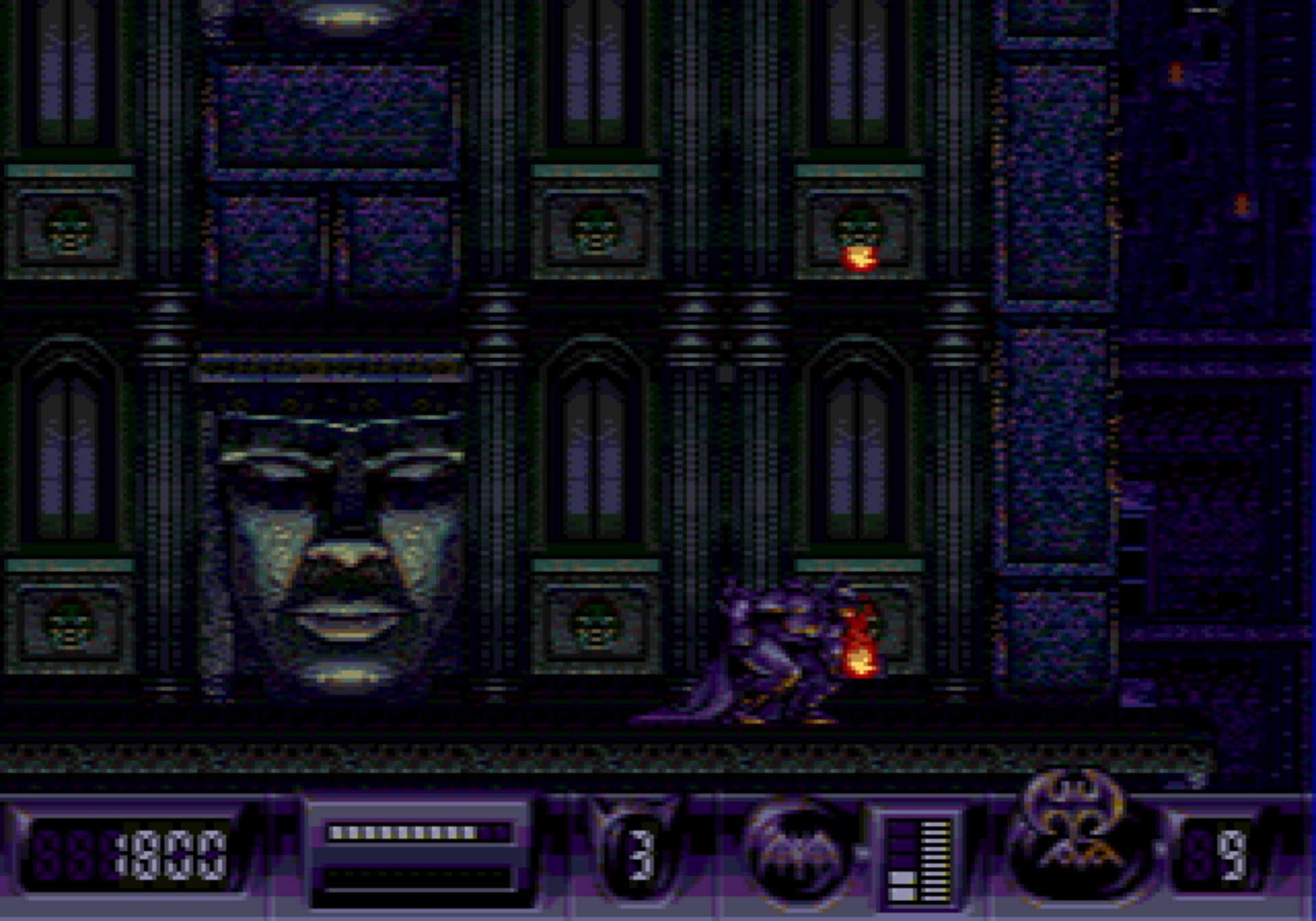 蝙蝠侠归来MD游戏截图第15张