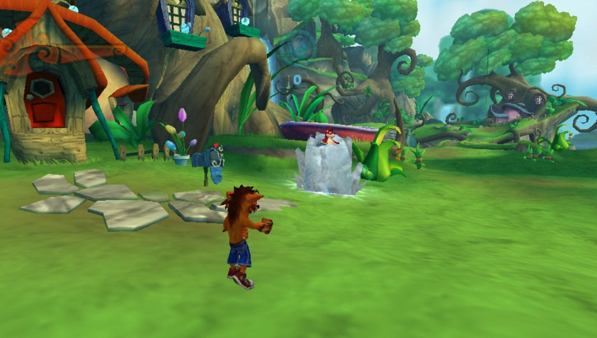 古惑狼：泰坦PSP游戏截图第5张