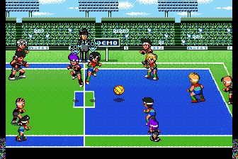 炎之斗球儿：躲避球弹平MD游戏截图第10张