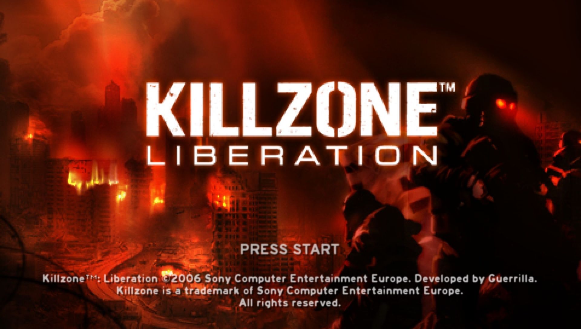 杀戮地带：解放行动PSP游戏截图第5张