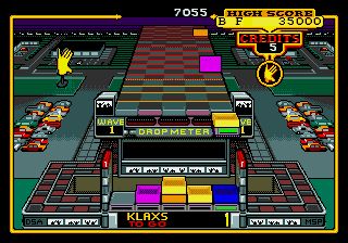 翻转方块／旋转方块／立体方块／克拉克斯方块MD游戏截图第6张